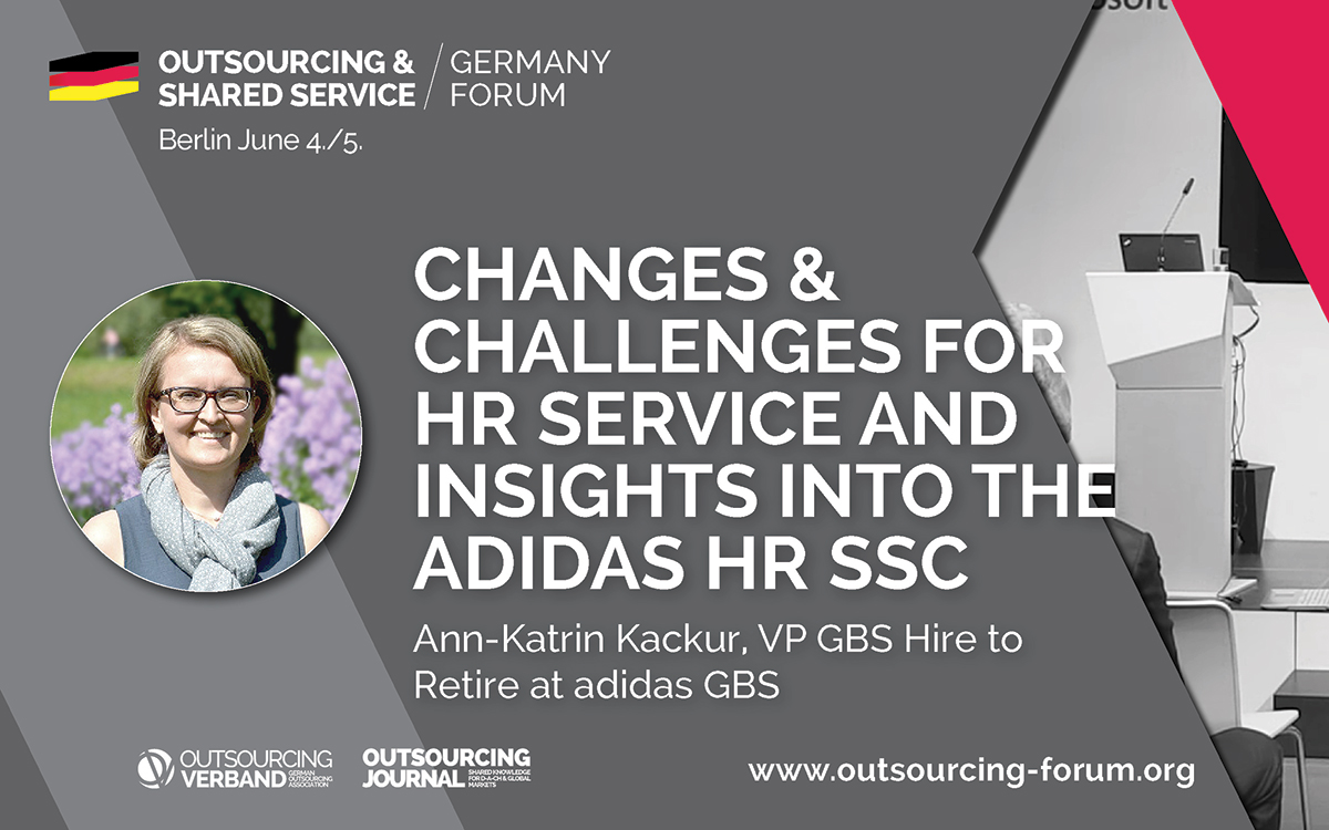 Changes & challenges for HR service and insights the adidas | Outsourcing Journal
