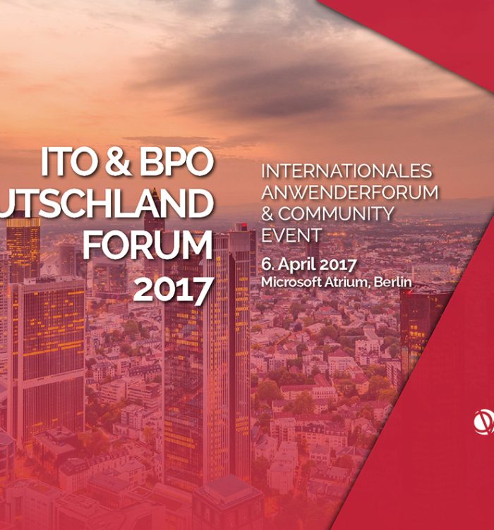 Outsourcing in Germany? The ITO&BPO Germany Forum on April 6th in Berlin answers questions.