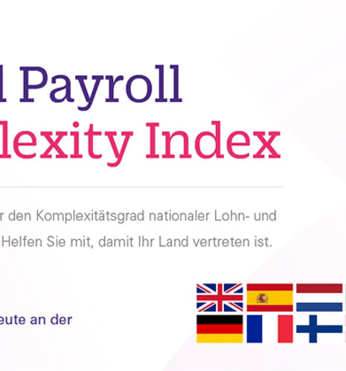 Global Payroll Complexity Index 2019 – Call for Participation