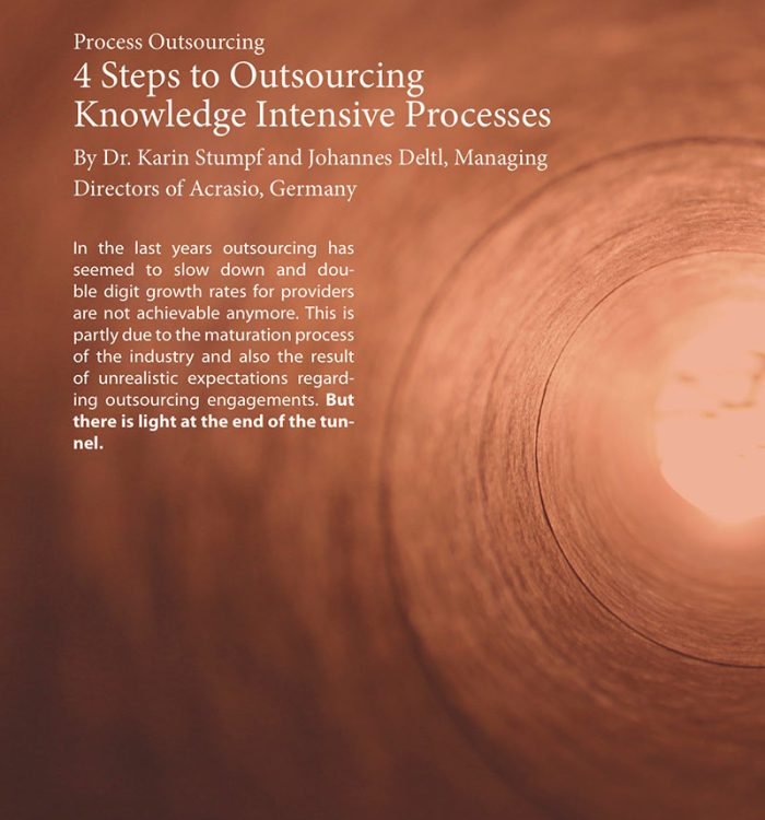 4 Steps to Outsourcing Knowledge Intensive Processes