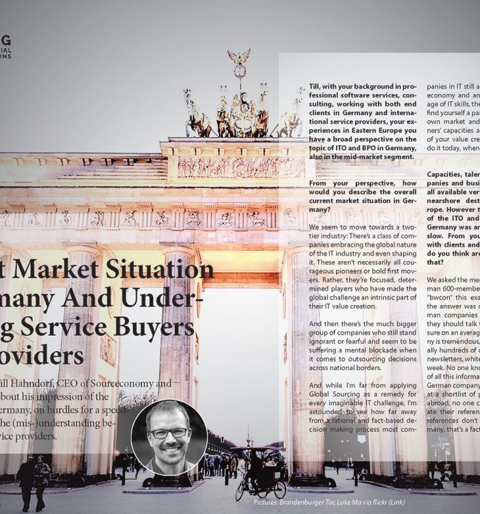 Current Market Situation In Germany And Understanding Service Buyers And Providers