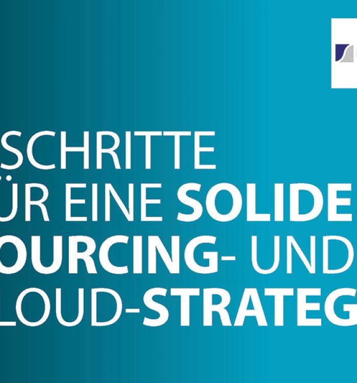 Kostenloser Leitfaden: In fünf Schritten zur soliden Sourcing- und Cloud-Strategie