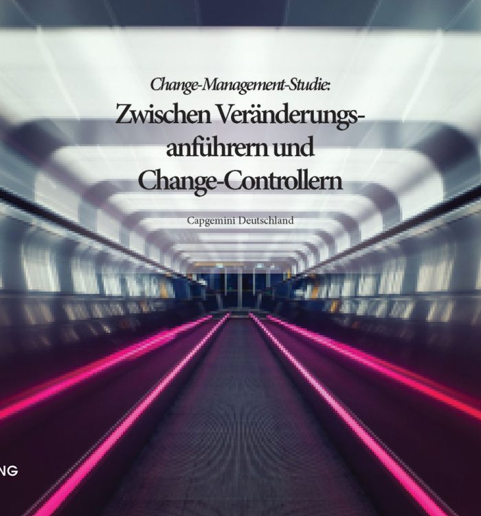 Change-Management-Studie:  Zwischen Veränderungsanführern und Change-Controllern