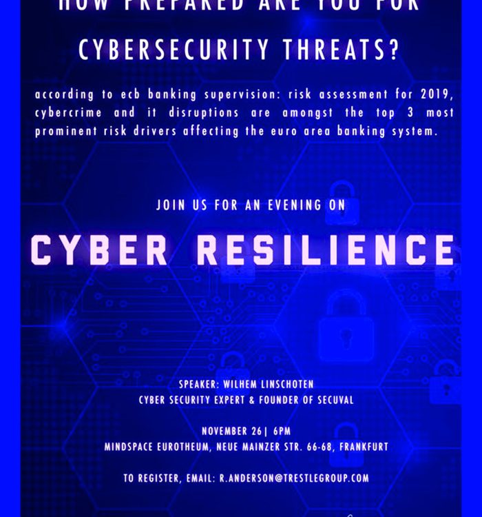 Fireside chat series in Frankfurt: this time Cyber Security